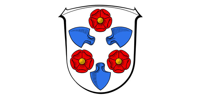 Das Bild zeigt das Wappen von Bauernheim, copyright Stadt Friedberg (Hessen)