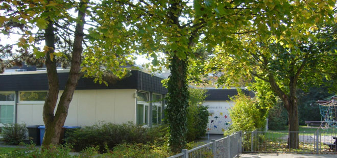 Das Bild zeigt die Kindertagesstätte Farbklecks in Friedberg (Hessen), copyright Stadt Friedberg (Hessen)