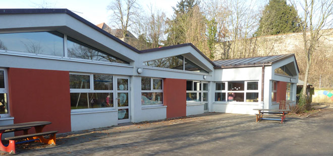 Das Bild zeigt die Kindertagesstätte Räuberhöhle in Friedberg (Hessen), copyright Stadt Friedberg (Hessen)