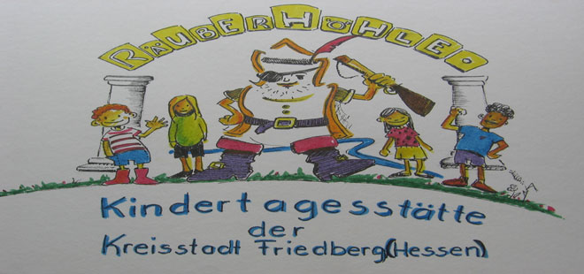 Das Bild zeigt die Kindertagesstätte Räuberhöhle in Friedberg (Hessen), copyright Stadt Friedberg (Hessen)