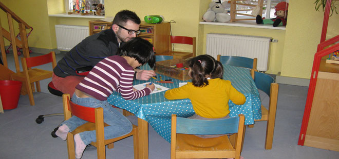 Das Bild zeigt die Kindertagesstätte Rappelkiste in Friedberg (Hessen), copyright Stadt Friedberg (Hessen)