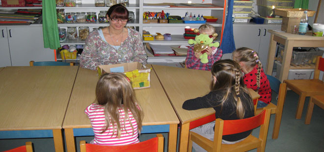 Das Bild zeigt die Kindertagesstätte Rappelkiste in Friedberg (Hessen), copyright Stadt Friedberg (Hessen)