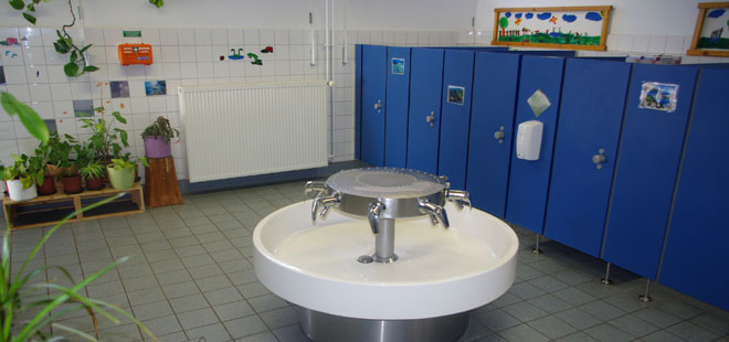 Das Bild zeigt die Kindertagesstätte Ketteler Straße, copyright Stadt Friedberg (Hessen)