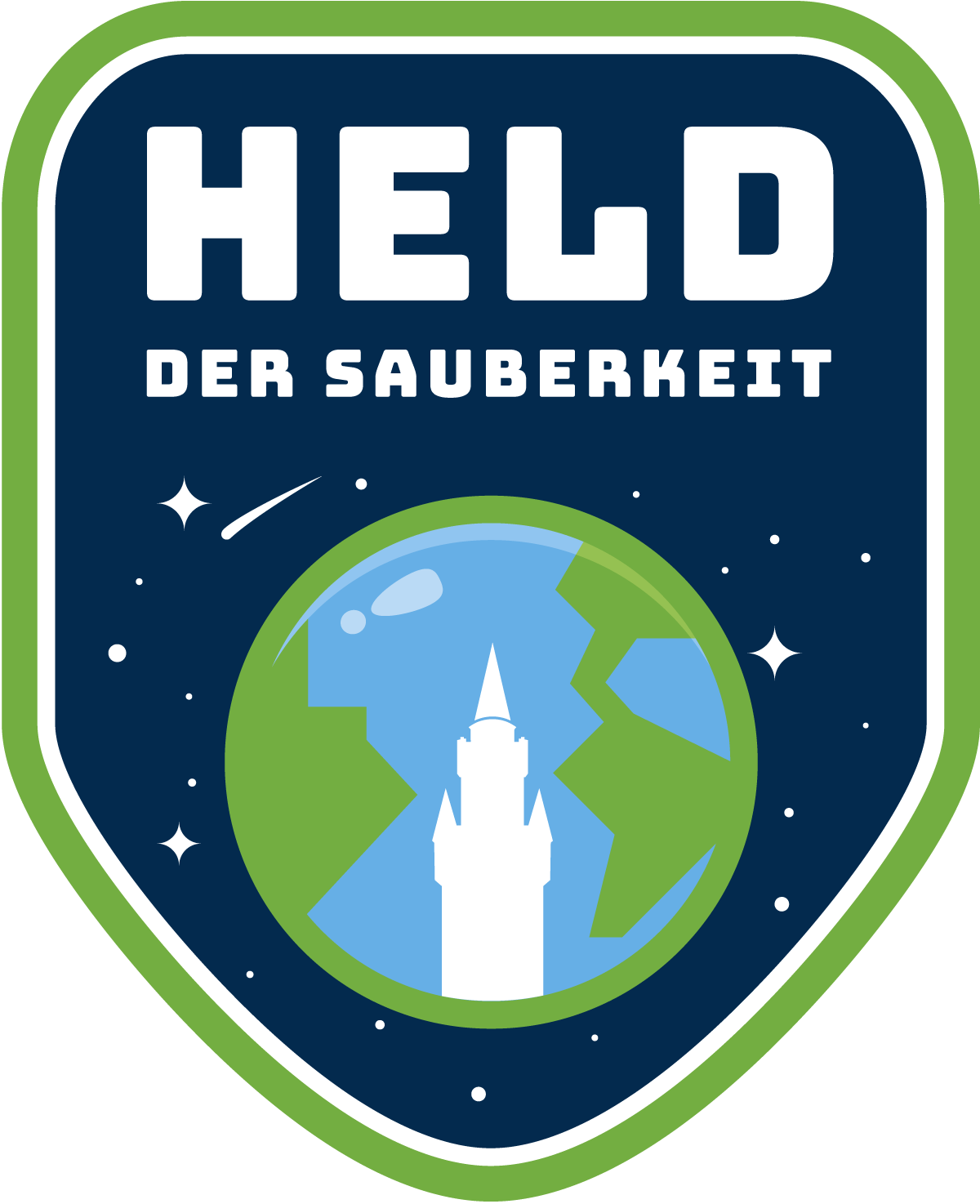 Held der Sauberkeit