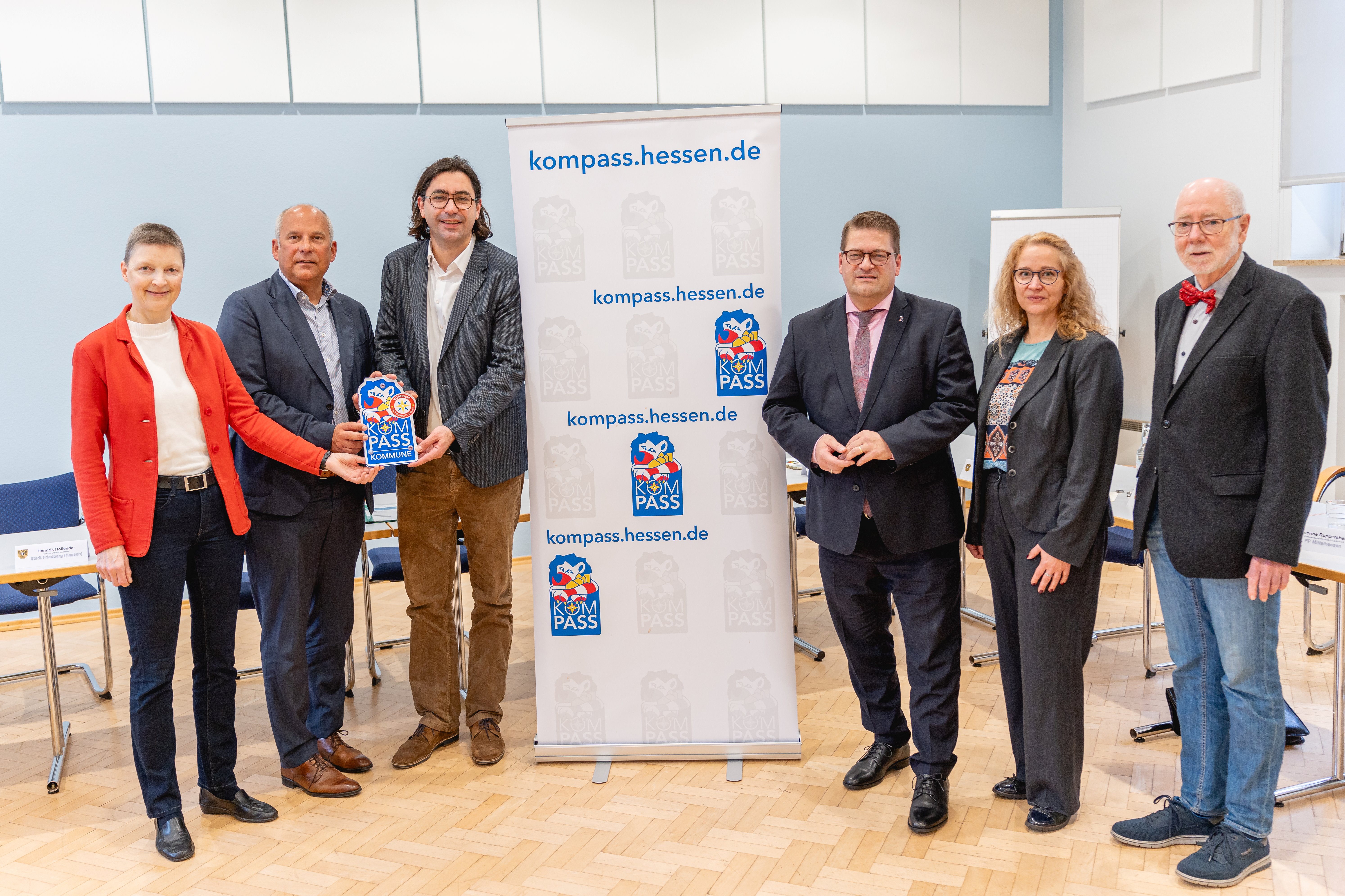 KOMPASS-Siegel Übergabe Nov. 2024